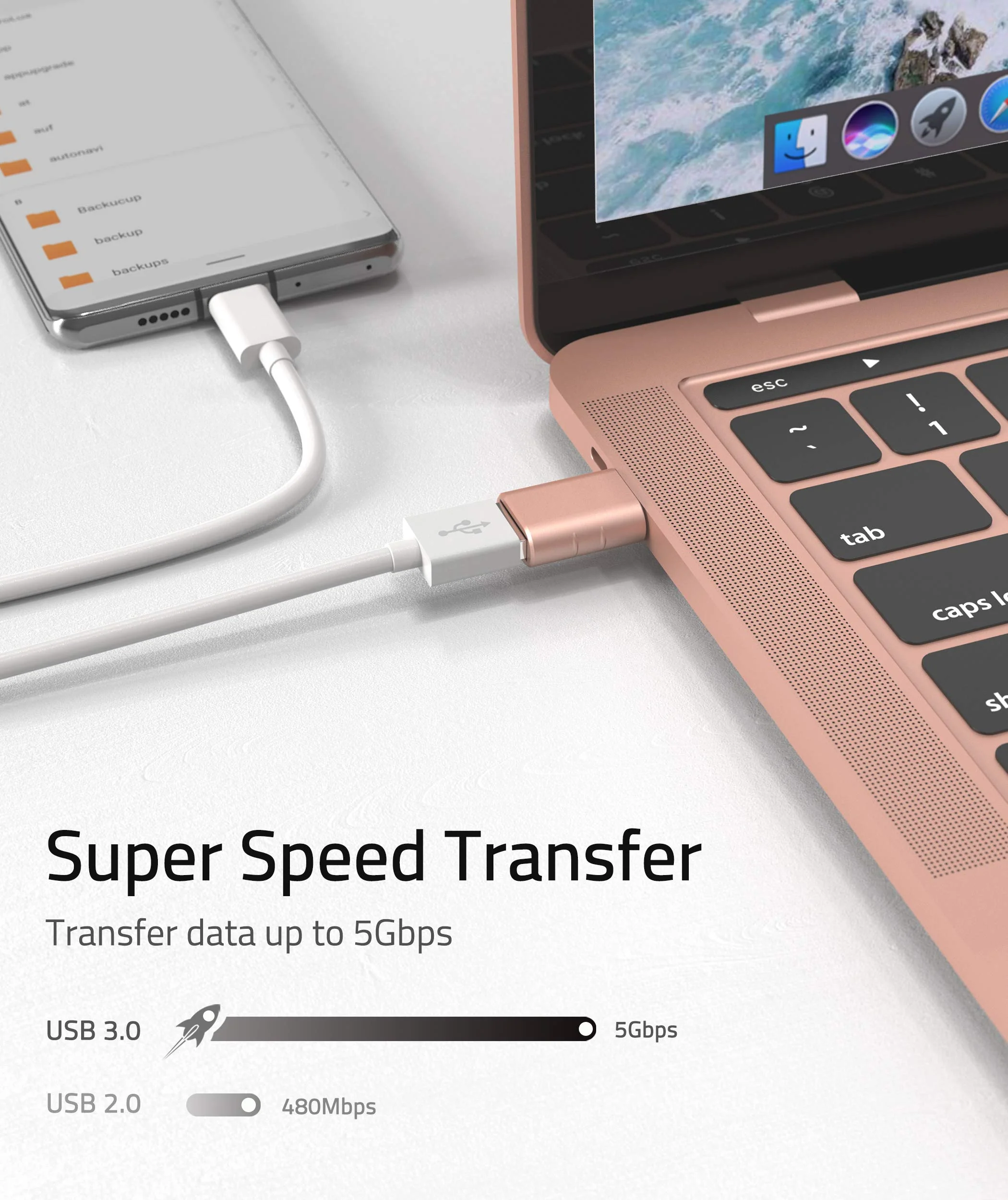 USB C to USB Adapter 3.0 (2 PACK) - Image 11