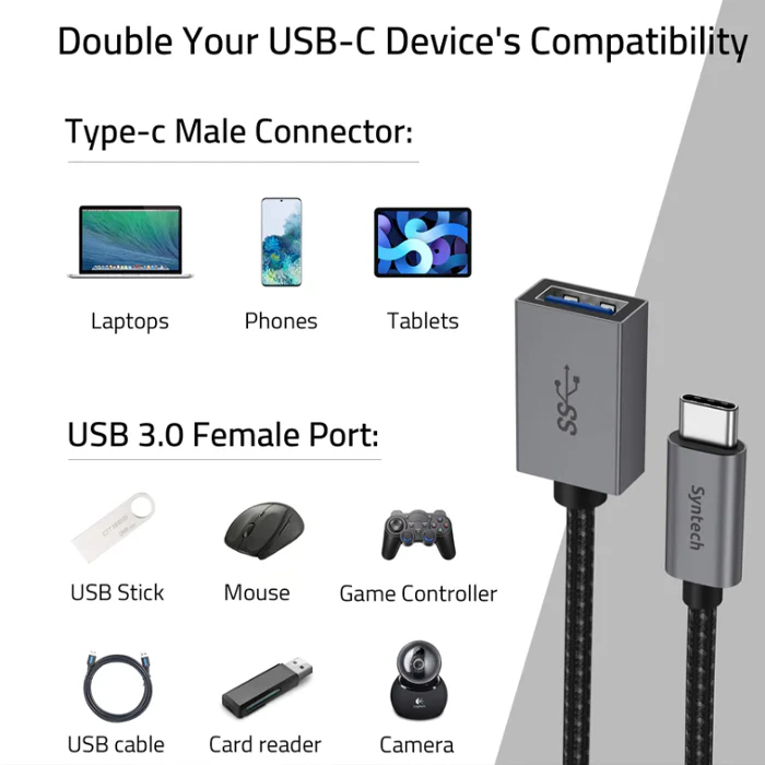 USB C to USB Adapter (2 PACK) - Image 4