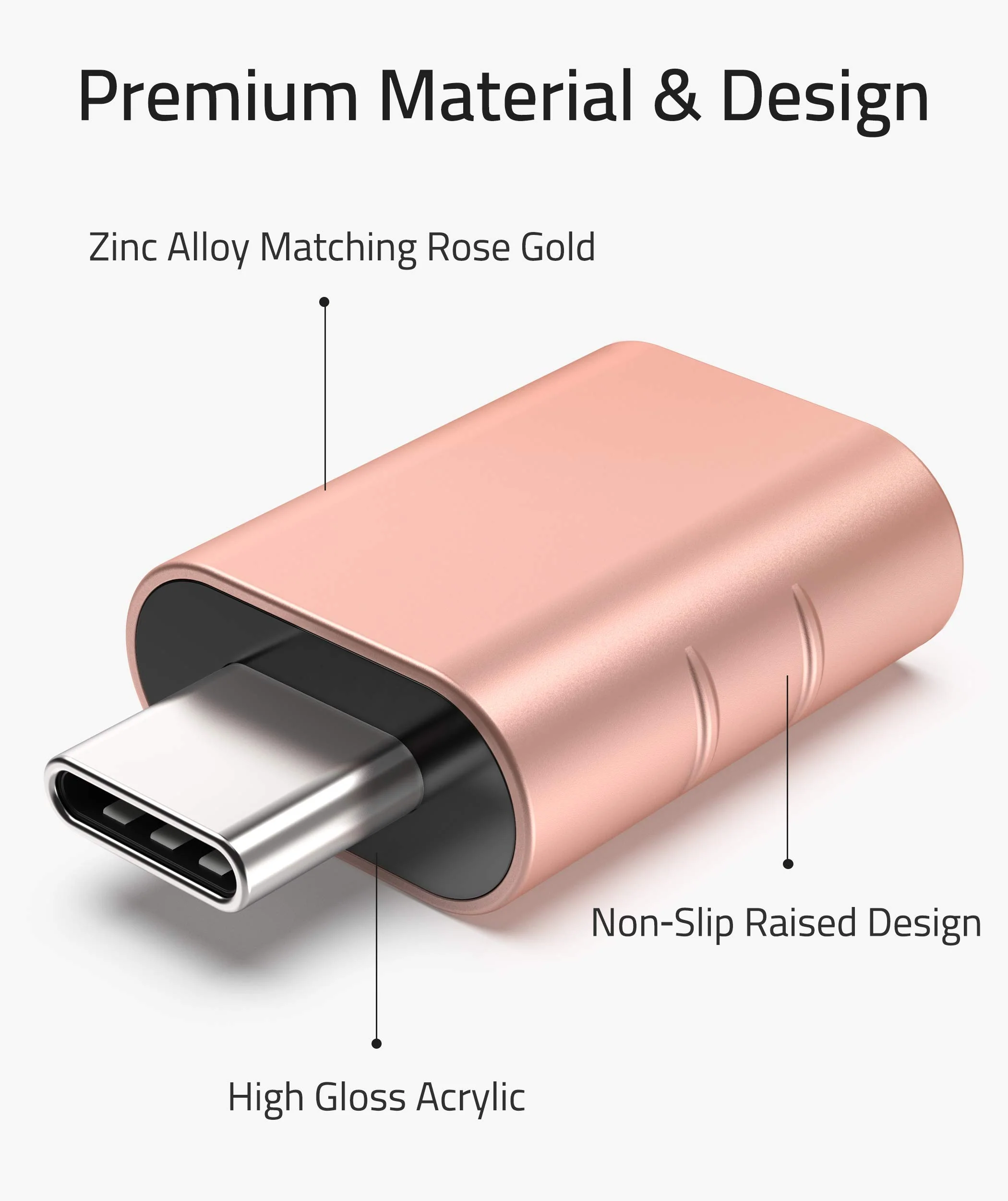 USB C to USB Adapter 3.0 (2 PACK) - Image 9