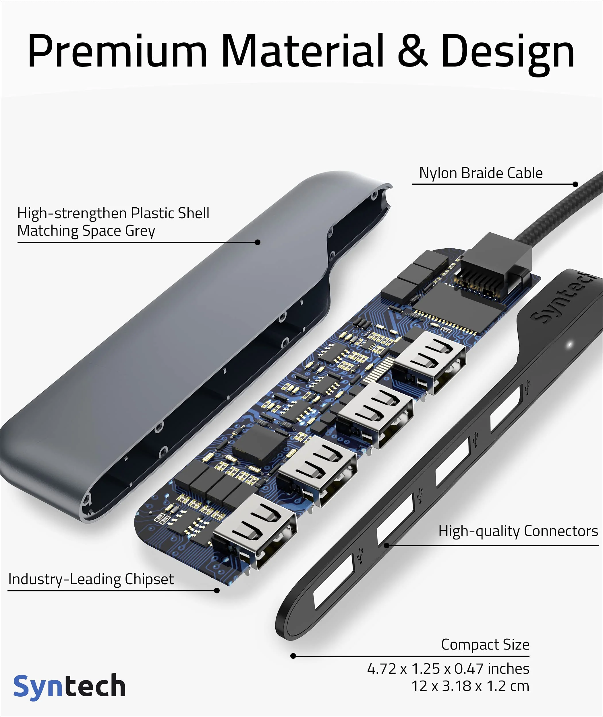 USB C to USB Hub 4 Ports - Image 14